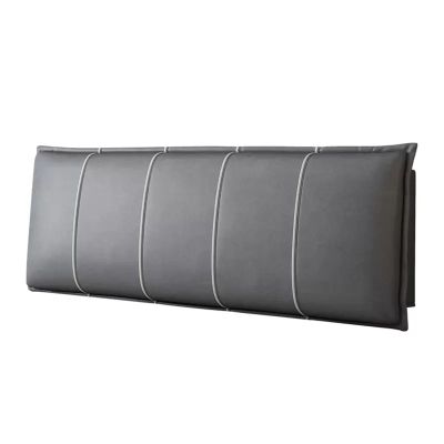 ZZYK Headboard Cushion Wall Pillow Technology Fabric Bed Backrest Pillow Wedge for Headboard Gap Reading Pillow Sofa Bunk Bed Home Lumbar Pad with Removable Cover,A,with headboard 63"/160cm