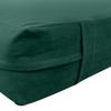 |SLIPCOVER ONLY| Knife Edge 6" Twin 75x39x6 Velvet Indoor Daybed Mattress Sheet - AD317 view 4