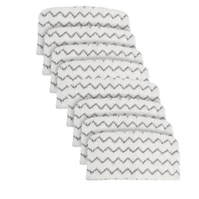Wisorder 8 Pack Steam Mop Replacement Pads Compatible with Shark S1000 S1000A S1000C S1000WM S1001C S2001, Washable Replacement Steamer Mop Pads