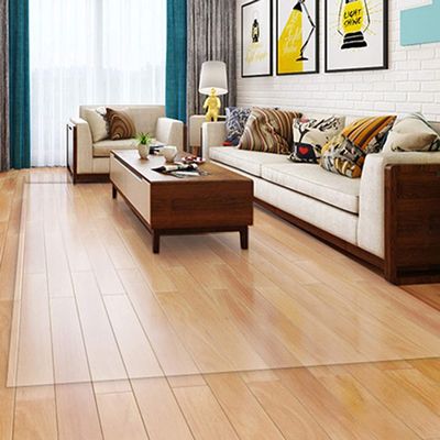 LDBS Chair Mats Runner Rug Heavy Duty Floor Runner/Protector for Hardwood Floors 2mm Clear Plastic Vinyl Rug Protector Cover, Family & Pet Friendly Transparent Mat