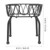 UPKOCH Drink Container Holder Stand Sturdy Metal Beverage Bucket Rack for Wine and Beer Dispenser Portable Capacity Lightweight Design for Parties and Events view 2
