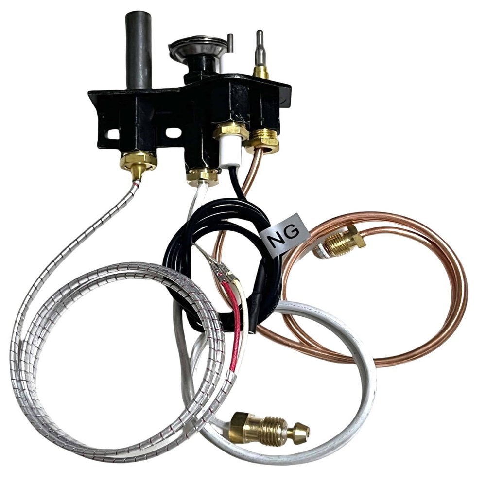 EVIMOTAL 69L17 69L1701 J4117 904405 108084-02 Natural Gas Pilot Assembly Direct Vent Fireplace Kit 10002265 Compatible with Lennox Elite IHP Serefina Superior Astria