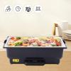 Electric Chafing Dish Chafer Cover Buffet Warmers Chaffing Server Set Chafer with a Capacity of 9L/ 9QT, Catering Dishes Set for Party Restaurants, Hotels, 22.4 * 13.6 * 7.1in view 2