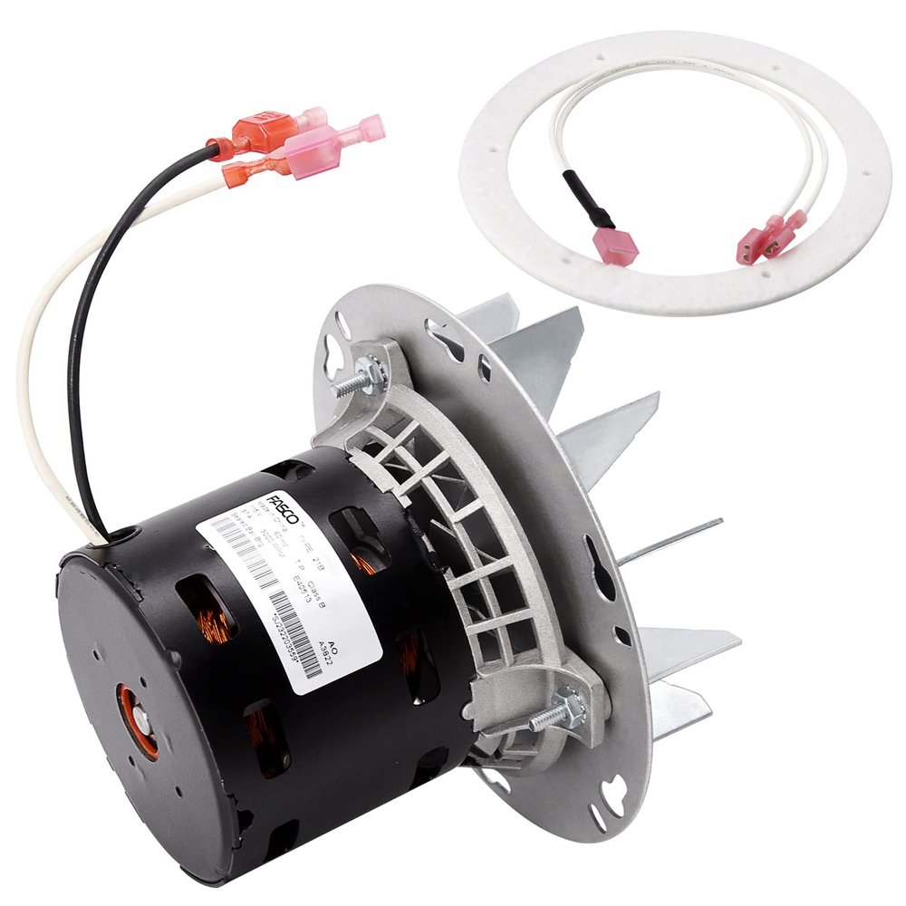 Criditpid Exhaust Blower Motor for Vogelzang VG5790, VG5770, Englander 25-PDVC, 25-PDV, Breckwell Big E Pellet Stove, Combustion Blower Motor for USSC, Whitfield, Napoleon NPS40.