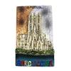 Barcelona Spain 3D Fridge Magnet Souvenir Gift,Resin Handmade Barcelona Refrigerator Magnet Home & Kitchen Decoration Collection view 1