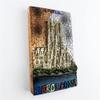 Barcelona Spain 3D Fridge Magnet Souvenir Gift,Resin Handmade Barcelona Refrigerator Magnet Home & Kitchen Decoration Collection view 4
