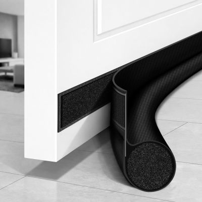 HomeProtect Door Draft Stopper 36 Inch Under Door Draft Blocker Door Sweep for Bottom of Door Reduce Cold Air, Soundproof, Light, Odor, Weather Stripping Door Seal Strip Fit for Interior/Exterior