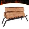UBACKS Heavy-Duty Steel Fireplace Grate with Ember Retainer (24 Inch) view 2