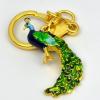 Feng Shui Protection Peacock Keychain Car Keyring Holder Purse Handbag Pendant Keyring w5284 view 2