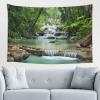 Forest Mountain Tapestry Nature Tapestries Wall Hanging For Room And Home Decorations ( 60 X 40 Inch ) view 1