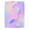 Personalized Baby Girl Blanket with Name,Custom Mermaid Blankets Fleece Throw Blanket for Girls-Customize Cute Cartoon Blanket for Bedroom Decor,Couch,Cars view 1