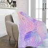Personalized Baby Girl Blanket with Name,Custom Mermaid Blankets Fleece Throw Blanket for Girls-Customize Cute Cartoon Blanket for Bedroom Decor,Couch,Cars view 2