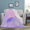Personalized Baby Girl Blanket with Name,Custom Mermaid Blankets Fleece Throw Blanket for Girls-Customize Cute Cartoon Blanket for Bedroom Decor,Couch,Cars view 3