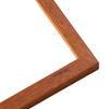 CustomPictureFrames.com 22x15 Frame Brown Honey Pecan Solid Wood Picture Frame | 0.75 Inch Moulding Width | Complete with UV Acrylic Plexiglass, Foam Board Backing & Hanging Hardware view 4
