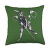 A Demon Of The Underworld Dictionnaire Infernal Cut Out Throw Pillow view 1