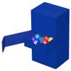 Ultimate Guard Twin Flip'n'Tray 160+, Deck Case for 160 Double-Sleeved TCG Cards + Dice Tray, Blue, Independent Magnetic Closure & Microfiber Inner Lining view 3