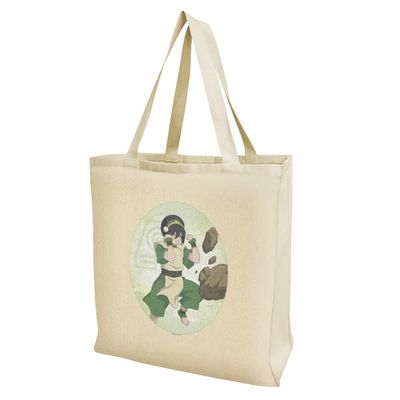 Avatar the Last Airbender Toph Grocery Travel Reusable Tote Bag