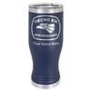 LaserGram 14oz Vacuum Insulated Pilsner Mug, Hecho en Michoacan, Personalized Engraving Included (Navy Blue) view 1