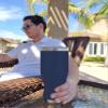 LaserGram 14oz Vacuum Insulated Pilsner Mug, Hecho en Michoacan, Personalized Engraving Included (Navy Blue) view 3