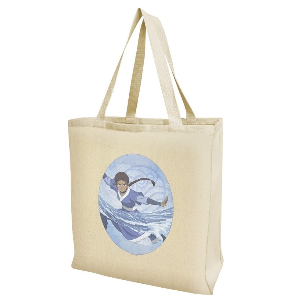 Avatar the Last Airbender Katara Grocery Travel Reusable Tote Bag