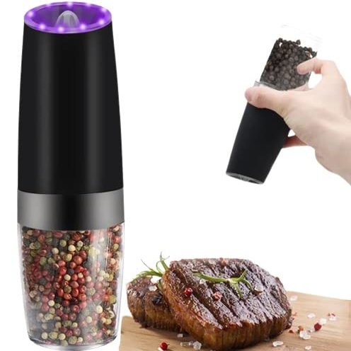 Electric Gravity Sensor Automatic Pepper Grinder Kitchen Tools SP