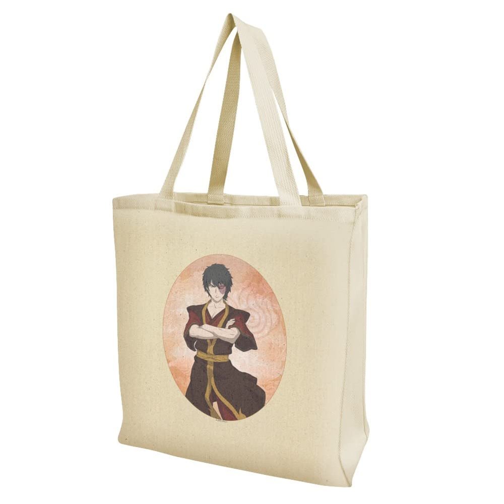 Avatar the Last Airbender Zuko Grocery Travel Reusable Tote Bag