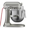 KitchenAid KSMC895CU 8-Quart Commercial Countertop Mixer with Bowl Guard, 10-Speed, Gear-Driven, Contour Silver view 1