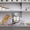 KitchenAid KSMC895CU 8-Quart Commercial Countertop Mixer with Bowl Guard, 10-Speed, Gear-Driven, Contour Silver view 2