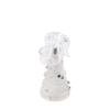 Boston International Glass Angel Tealight Holder Christmas Winter Holiday Decorations, Small, Garland Angel view 1