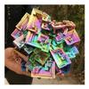 WGPHD Health & Household Bismuth Crystals Bismuth Bi Metal Crystal Rainbow Bright Metal Mineral Specimen Original Nature Art Artwork Decorative Article (Size : 100-150g) view 2