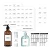 540 PCS Bathroom Home Laundry Labels for Organizing with DIY Blank Labels, Preprinted Minimalist Waterproof Oil Resistant Stickers for Bathroom Laundry Home Beauty Organization Supplies view 1