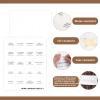 540 PCS Bathroom Home Laundry Labels for Organizing with DIY Blank Labels, Preprinted Minimalist Waterproof Oil Resistant Stickers for Bathroom Laundry Home Beauty Organization Supplies view 4