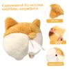 1pc Plush Car Tissue Holder Cute Visor Napkin Dispenser Easy Install Tissue Organizer for Car and Home Creative Design for Vehicles view 3
