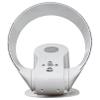 ZAVAYA 14 Leafless Wall Fan with Remote/Timer, Wall Mounted Bladeless Fan/Desk Fan, 7 Speed/26W, Ultra-Quiet Air Circulator (Color : White) view 1