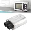 Microwave High Voltage Capacitor, Reliable Replacement Part for Microwave Oven Stainless Steel 2100V 0.90UF 2 Plus 2 Small Inserts 80mm Length 1 Pack view 4