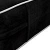 Cover ONLY Twin Contrast Pipe Trim Velvet Indoor Daybed Mattress Sheet 75"x39"x6"-AD374 view 4