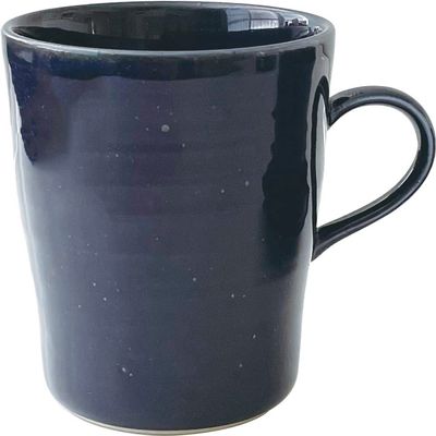 Koji Company 630501 Long Mug, Indigo, Made in Japan, Nagasaki Hasami Ware
