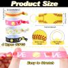 Nuogo 60 Pcs Softball Gifts for Team Girls Softball Party Favors Include Cosmetic Bag, Keychains, Hair Scrunchies, Hair Ties, Bracelets for Sport Theme Birthday Party Supplies view 2