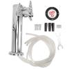 Alvinlite Draft Beer Kegerator Tower Triple Faucet 3 Tap Beer Brewing Kegs Tower Dispenser Kit Stainless Steel Beer Dispenser for Home The World Cup Party Bar view 3