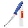 BOLEXINO 6 Inch Flexible Curved Boning Knife With Non-Slip Softgrip & Sharp Blade For Meat or Fish Deboning Filleting, For Kitchen Home Restaurant, X50CrMoV15 German Steel view 1