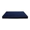 Contrast Pipe 6" Twin Size Velvet Indoor Daybed Mattress Cover - AD373 SLIPCOVER ONLY view 3