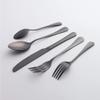 Black Silverware Set 72 Piece Flatware Sets for 12 Premium Stainless Steel Delicate Knifes Forks and Spoons Tableware Set TWEE Durable Home Kitchen Wedding Restaurant Cutlery Utensils Set view 2
