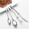 Hammered Silverware Set 30 Piece Cutlery Sets for 6 Premium 18/10 Stainless Steel Flatware Sets TWEE Wedding Home Kitchen Restaurant Tableware S Utensils Knifes Forks and Spoons Sets view 4