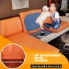 FIDSEJEONA PU Leather Cushion Covers Stretch Couch Slipcover Waterproof Sofa Seat Cushion Slipcover Replacement Furniture Protector (F 11) view 2