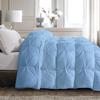 Feel Super 1200-TC All Season Down Alternative Comforter Super King Plus 120x120 inches Pinch Pleated Warm & Soft Quilted 100% Egyptian Cotton 600 GSM Breathable & Soft Quality Comforter view 1