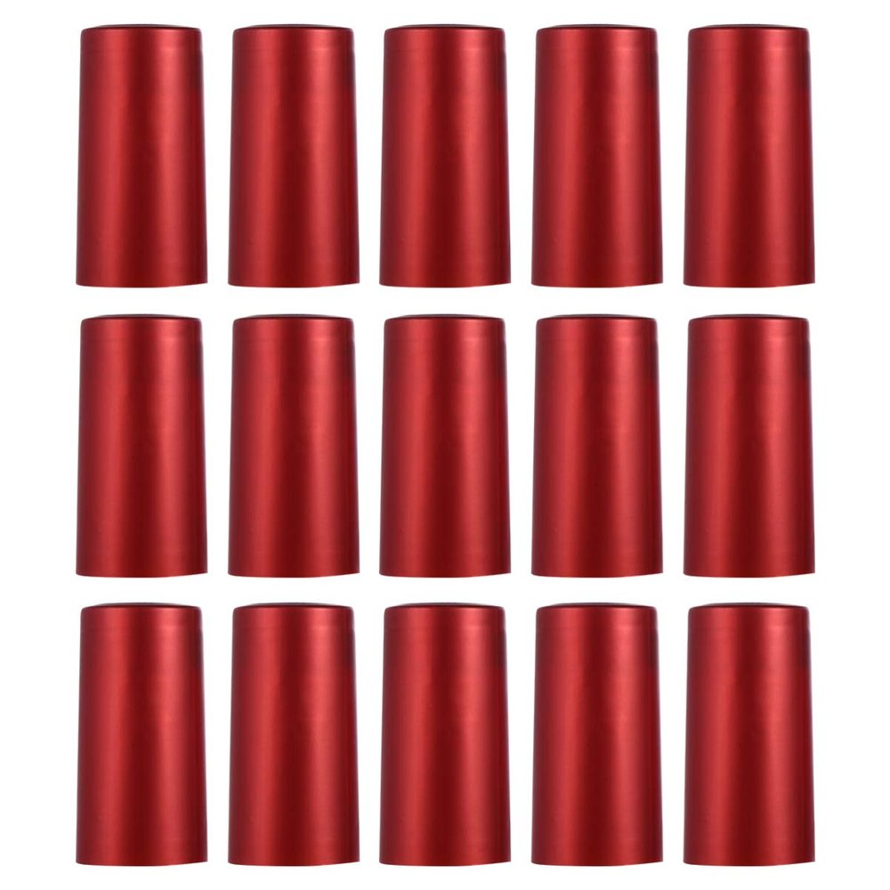 NUOBESTY 100pcs Wine Bottle Heat Shrink Sealing Film Convenient and Efficient Heat Shrink Capsule for Wine Bottle Sealing for Home Winery and Restaurant Use