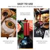NUOBESTY 100pcs Wine Bottle Heat Shrink Sealing Film Convenient and Efficient Heat Shrink Capsule for Wine Bottle Sealing for Home Winery and Restaurant Use view 2