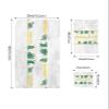 3 Piece Bath Towel Set, Tropical Cactus Luxury Towels Set for Bathroom Soft Bath Shower Towels Absorbent Bathroom Towels Set ( 1 Bath Towel, 1 Hand Towel, 1 Washcloth ) Abstract Marble Summer Texture view 4