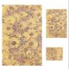 3 Piece Bath Towel Set, Rustic Dahlia Luxury Towels Set for Bathroom Soft Bath Shower Towels Absorbent Bathroom Towels Set ( 1 Bath Towel, 1 Hand Towel, 1 Washcloth ) Yellow Floral Plants Art Prints view 1