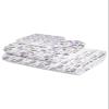 3 Piece Bath Towel Set, Romantic Floral Luxury Towels Set for Bathroom Soft Bath Shower Towels Absorbent Bathroom Towels Set ( 1 Bath Towel, 1 Hand Towel, 1 Washcloth ) Purple and Gray Draping Flower view 2
